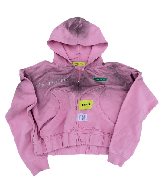 VASTARC® : DIRTY PINK ZIP HOODIE